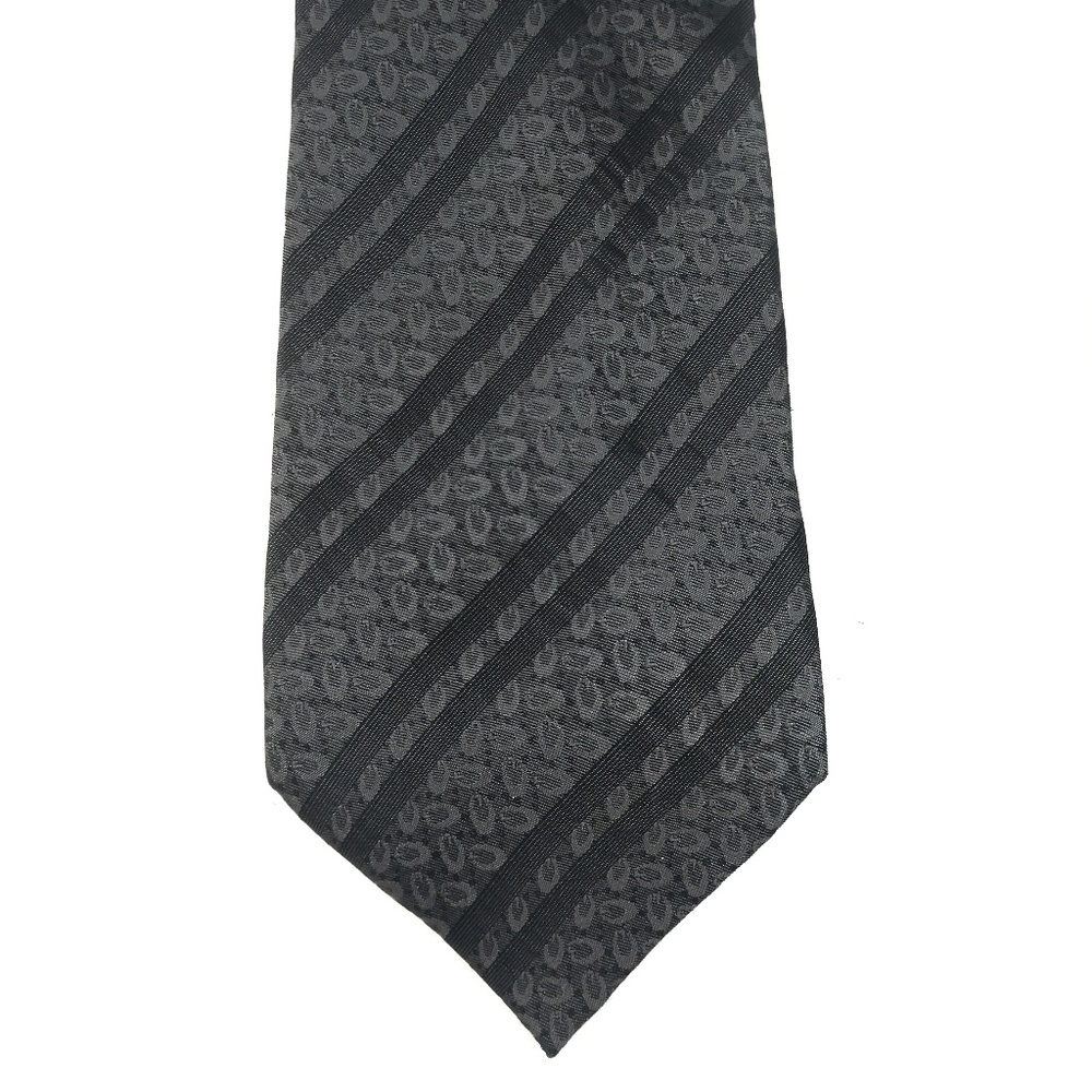 Sopranos men's silk tie in grey